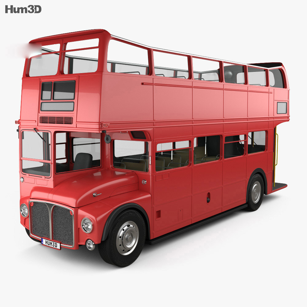 AEC Routemaster RMC 1954 3D-Modell