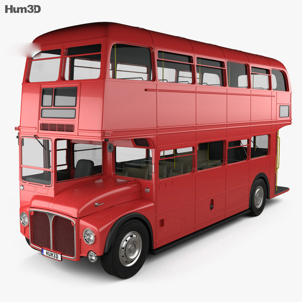 AEC Routemaster RM 1954 3D-Modell