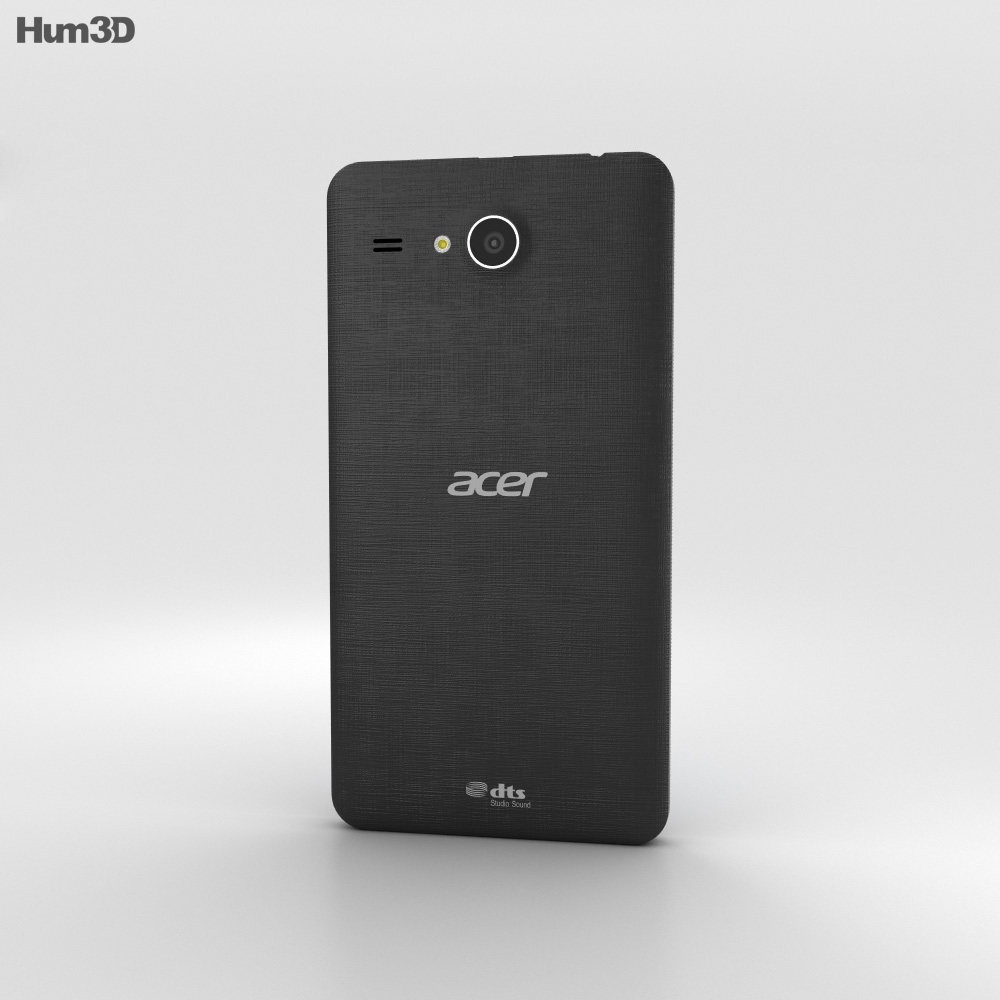 Acer Liquid Z520 Black 3d model