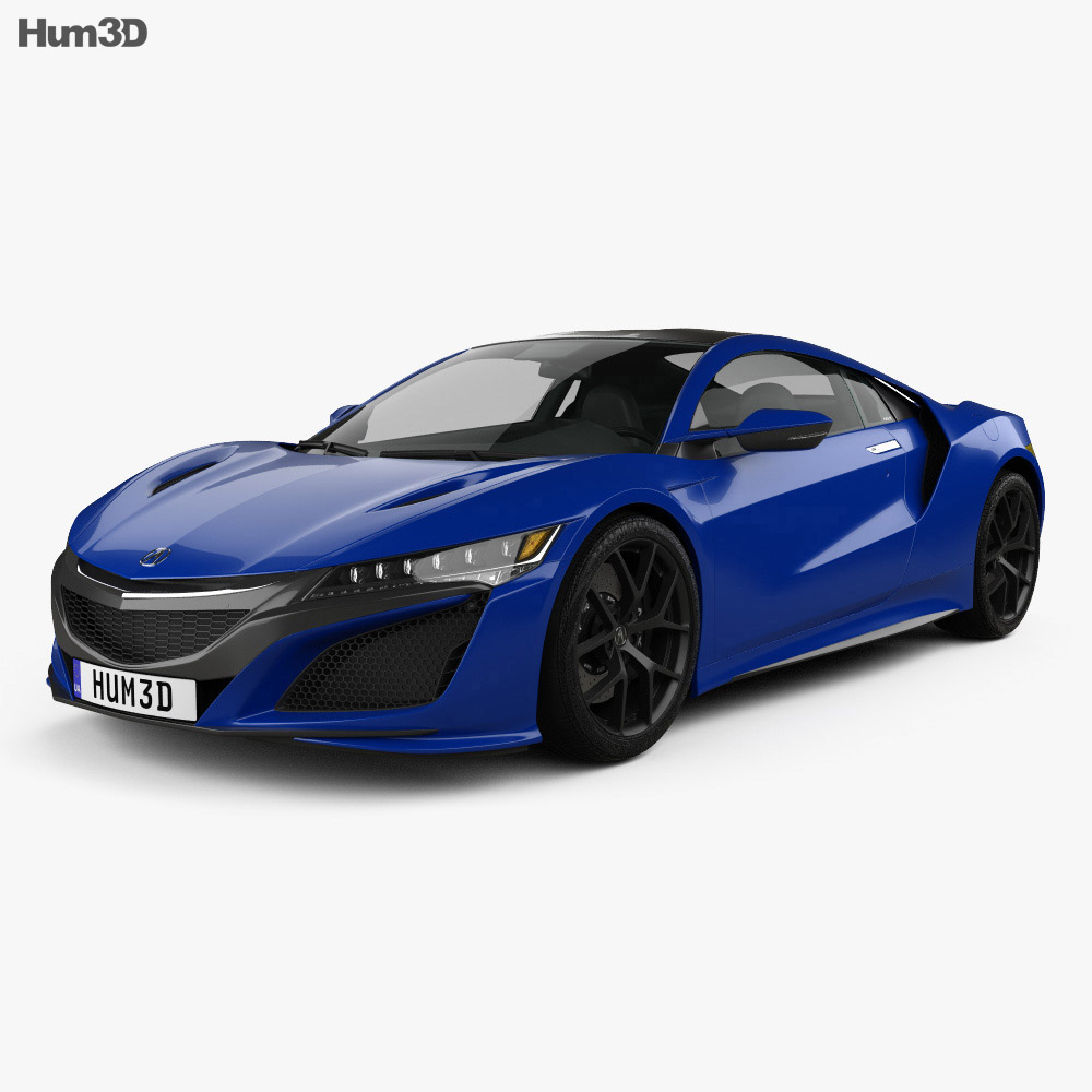 Acura NSX 2019 3d model