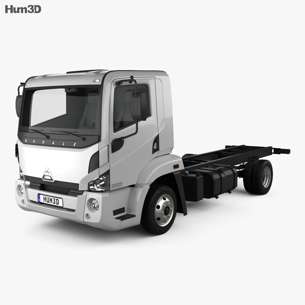 Agrale 10000 Chassis Truck 2012 3d model