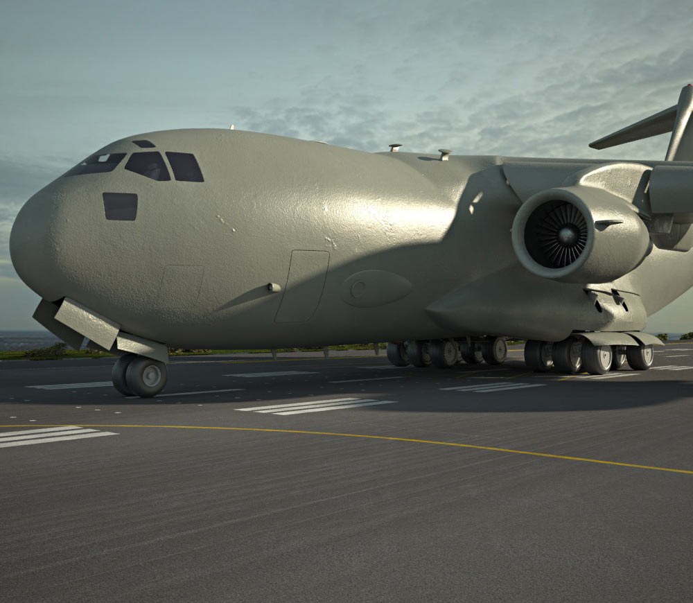 Boeing C-17 Globemaster III 3D 모델 