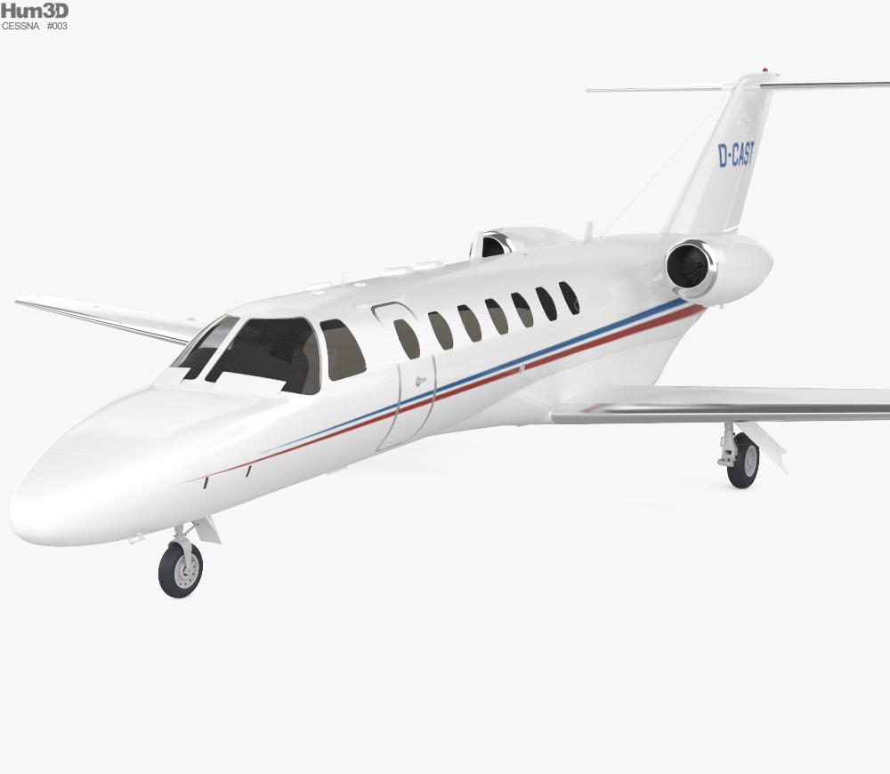 Cessna Citation CJ3 Modelo 3D