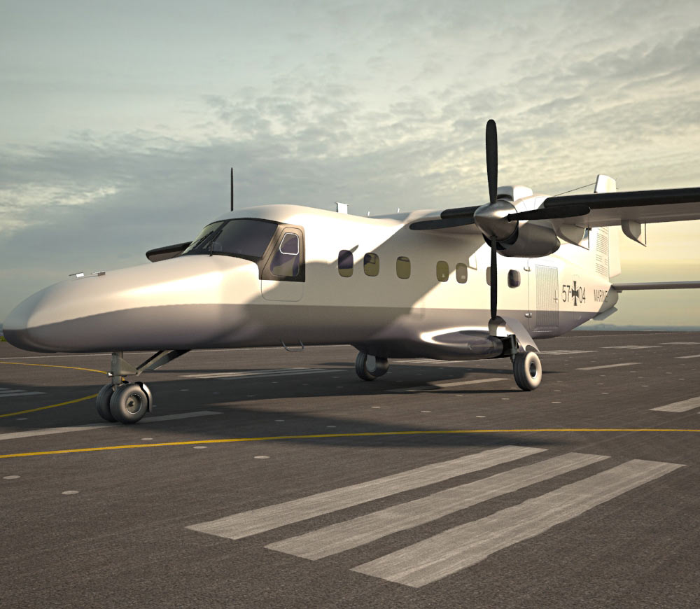 Dornier Do 228 3D-Modell
