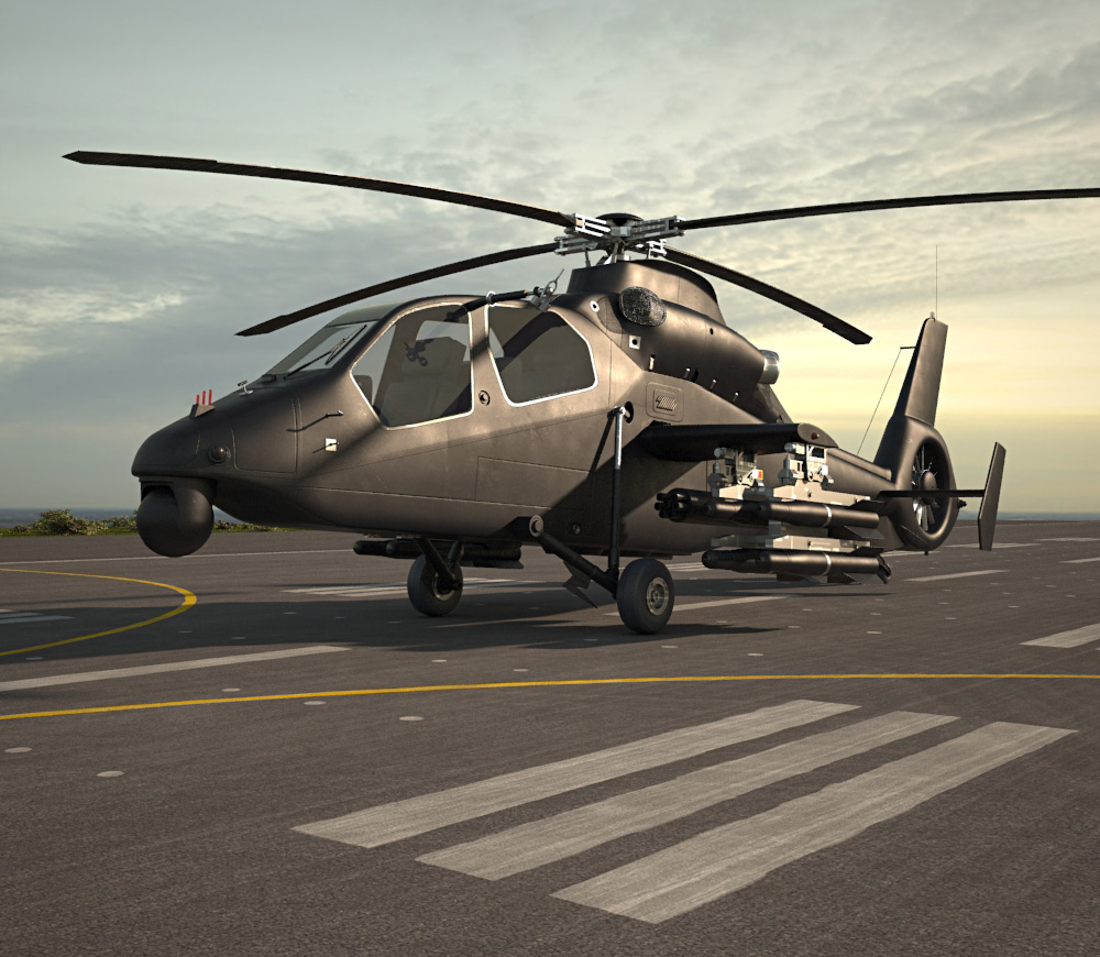 Harbin Z-19 Military helicopter Modelo 3d