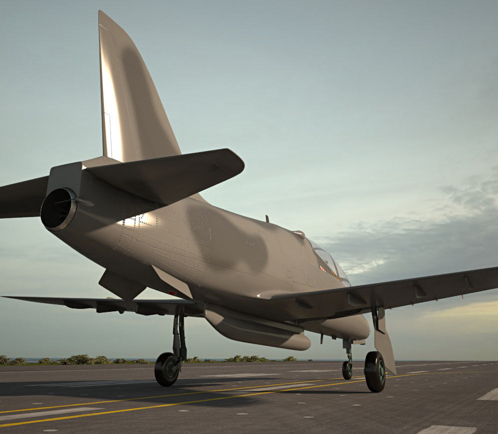 Hawker Siddeley Hawk 3D-Modell