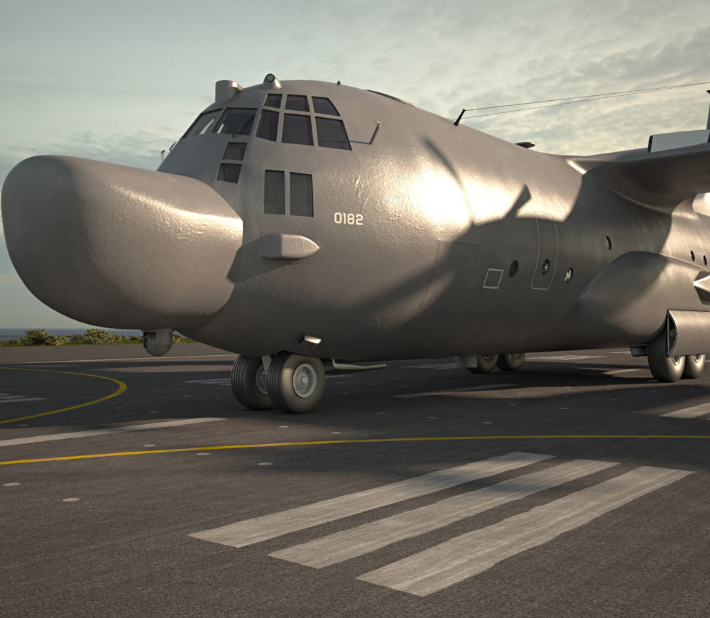 Lockheed MC-130 3d model