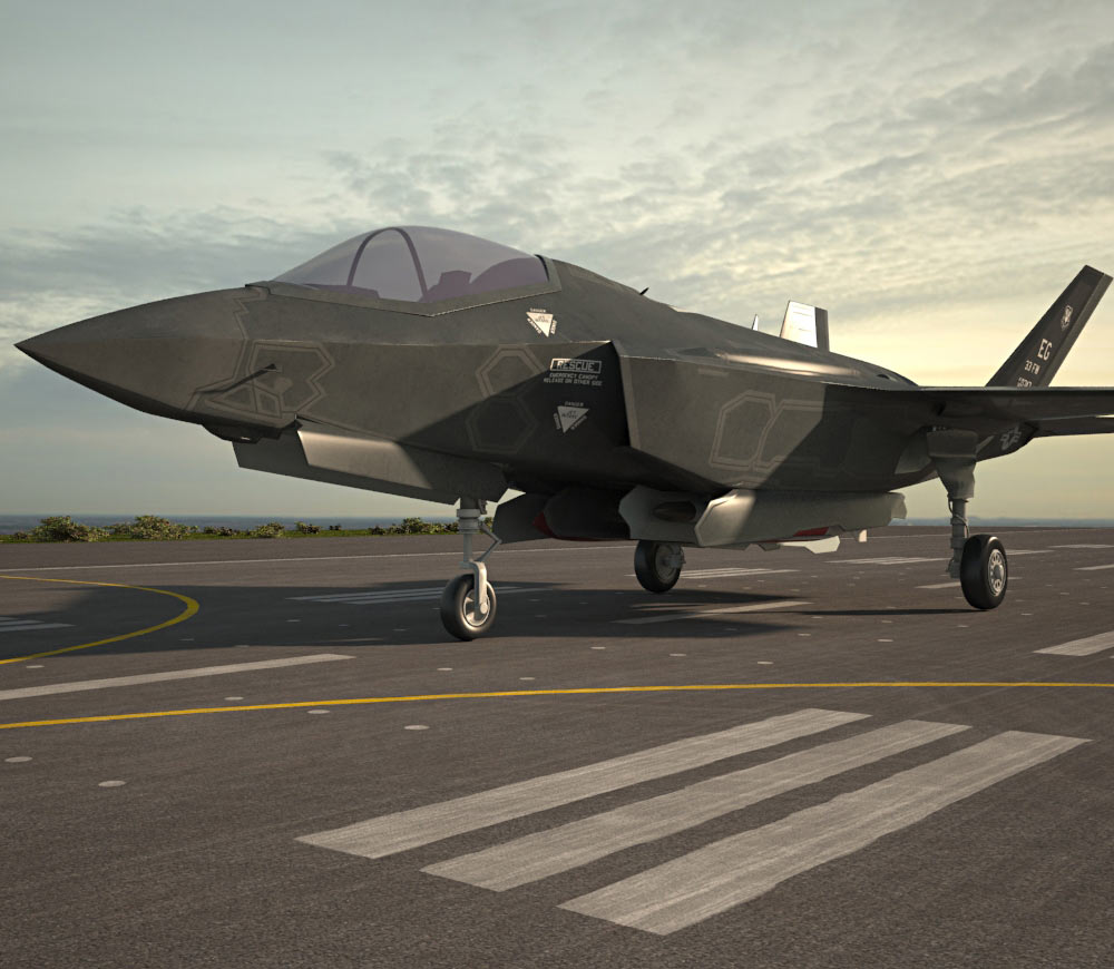 Lockheed Martin F-35 Lightning II 3D 모델 