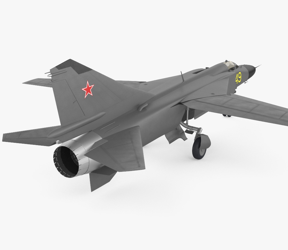 Mikoyan Gurevich MiG-23 Modelo 3d