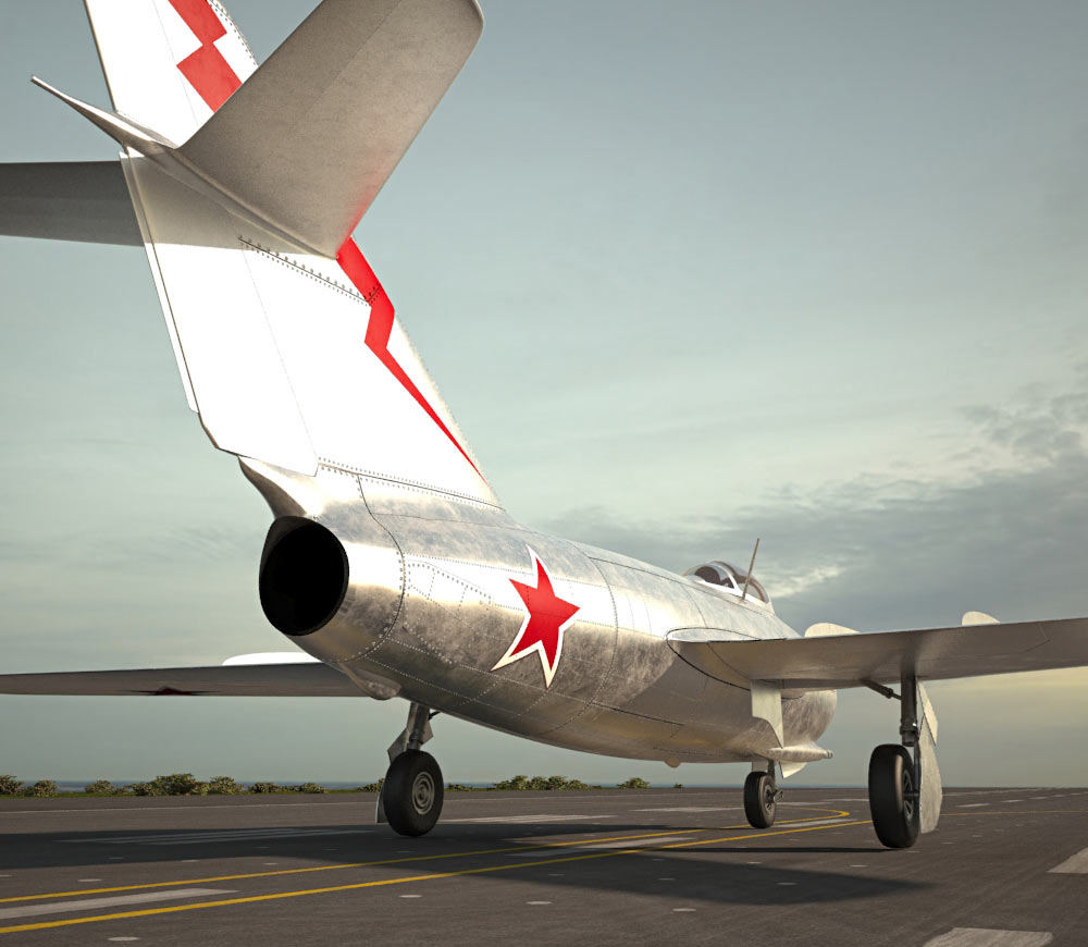 Mikoyan-Gurevich MiG-15 3d model