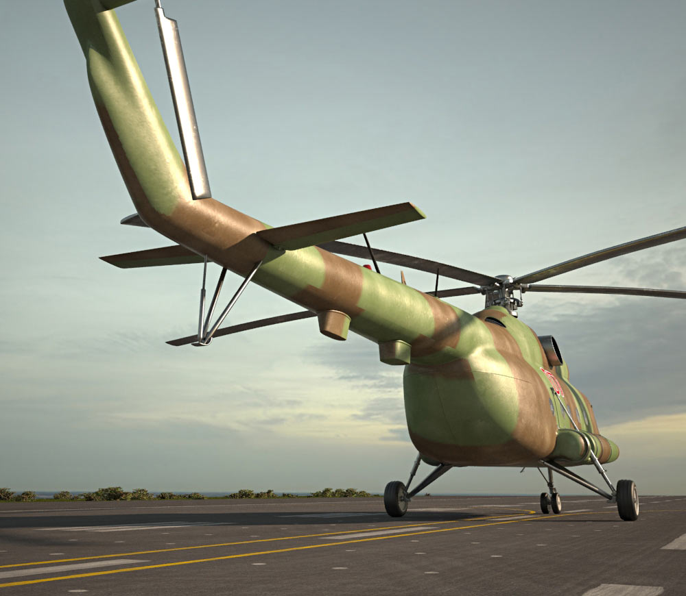Mil Mi-8 3d model