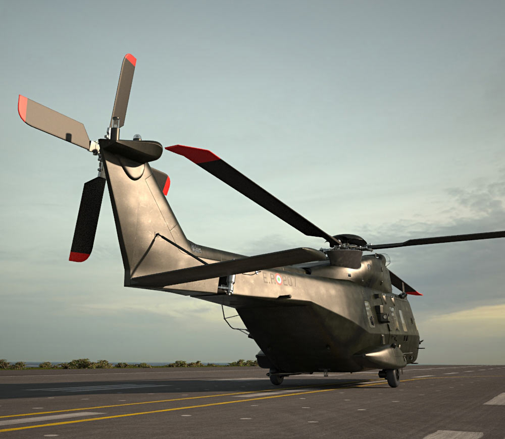 NHIndustries NH90 3D model - Aircraft on Hum3D