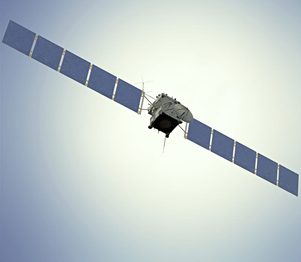 Rosetta space probe 3d model