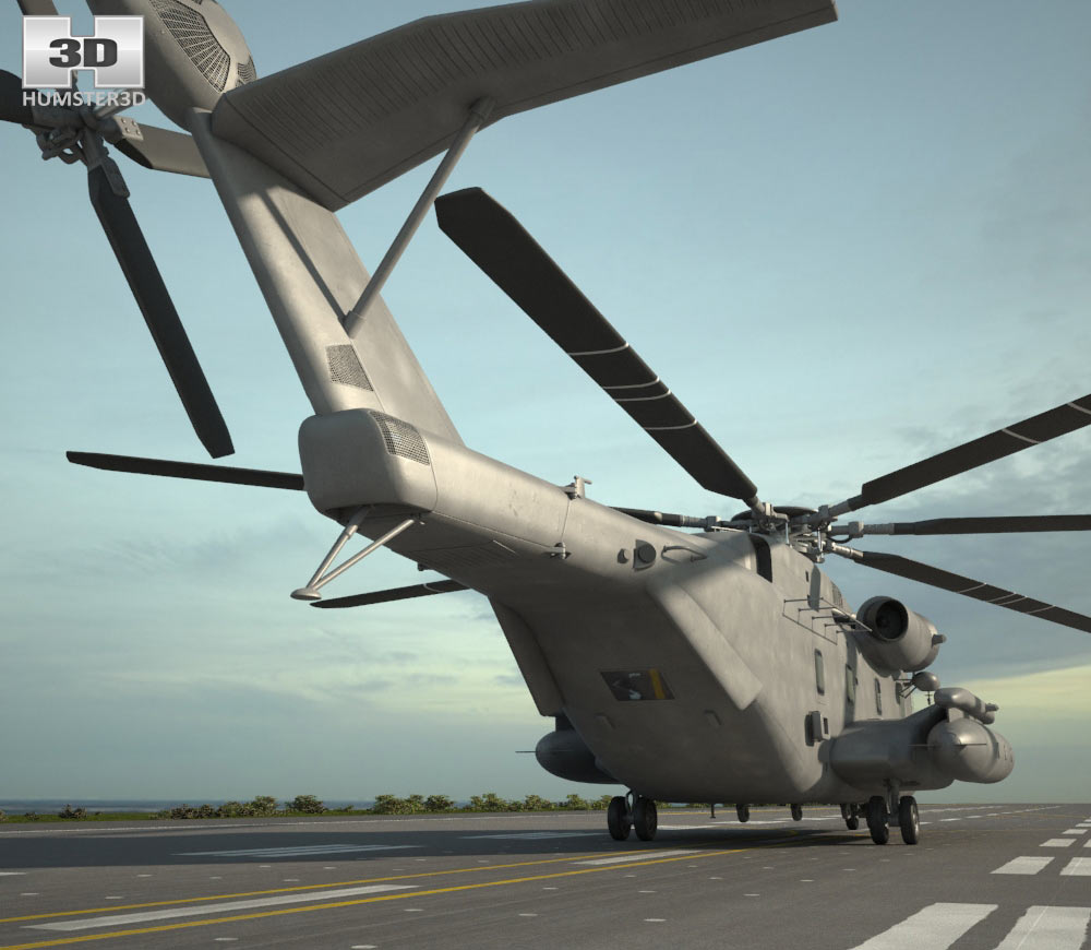 Sikorsky Ch-53e Super Stallion 3d Model - Aircraft On Hum3d