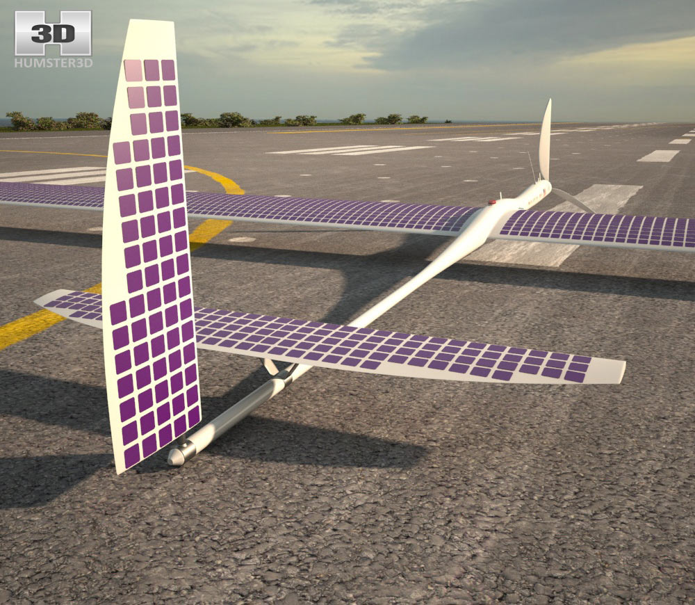 Titan Aerospace Solara 50 Modello 3D