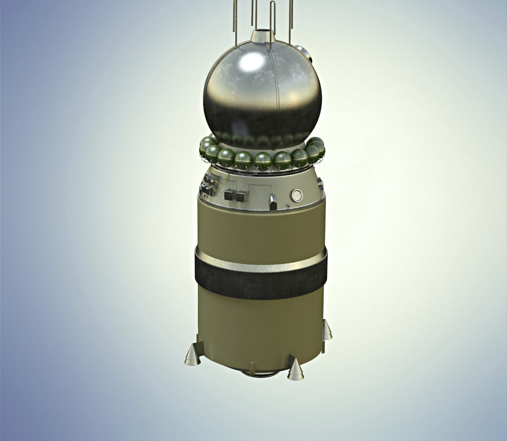 Vostok 1 3d model