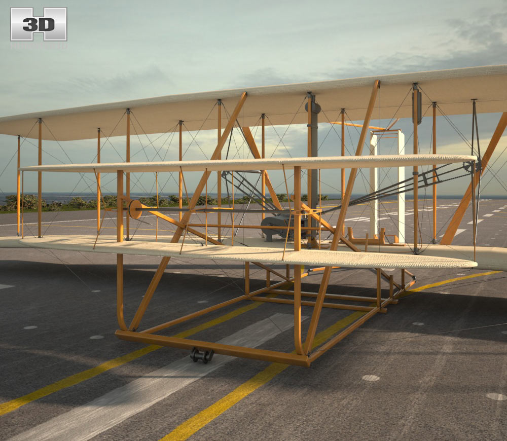 Wright Flyer 3d model