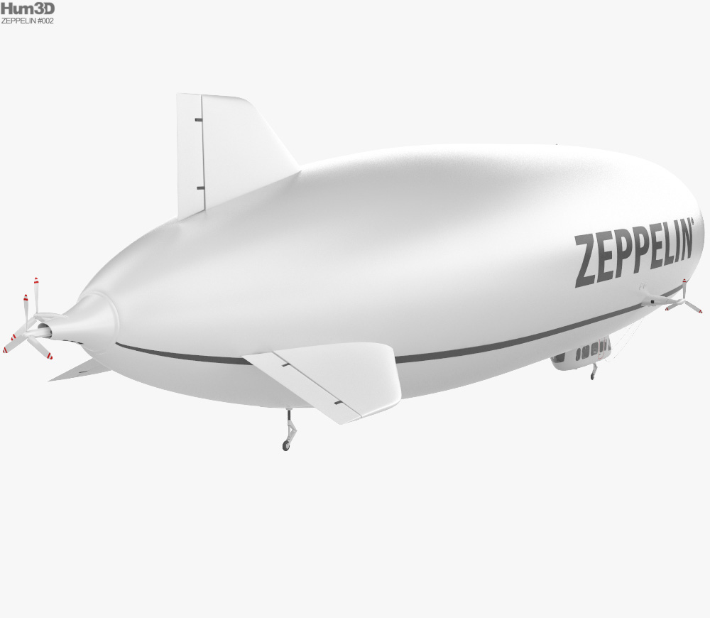 Zeppelin NT 3d model