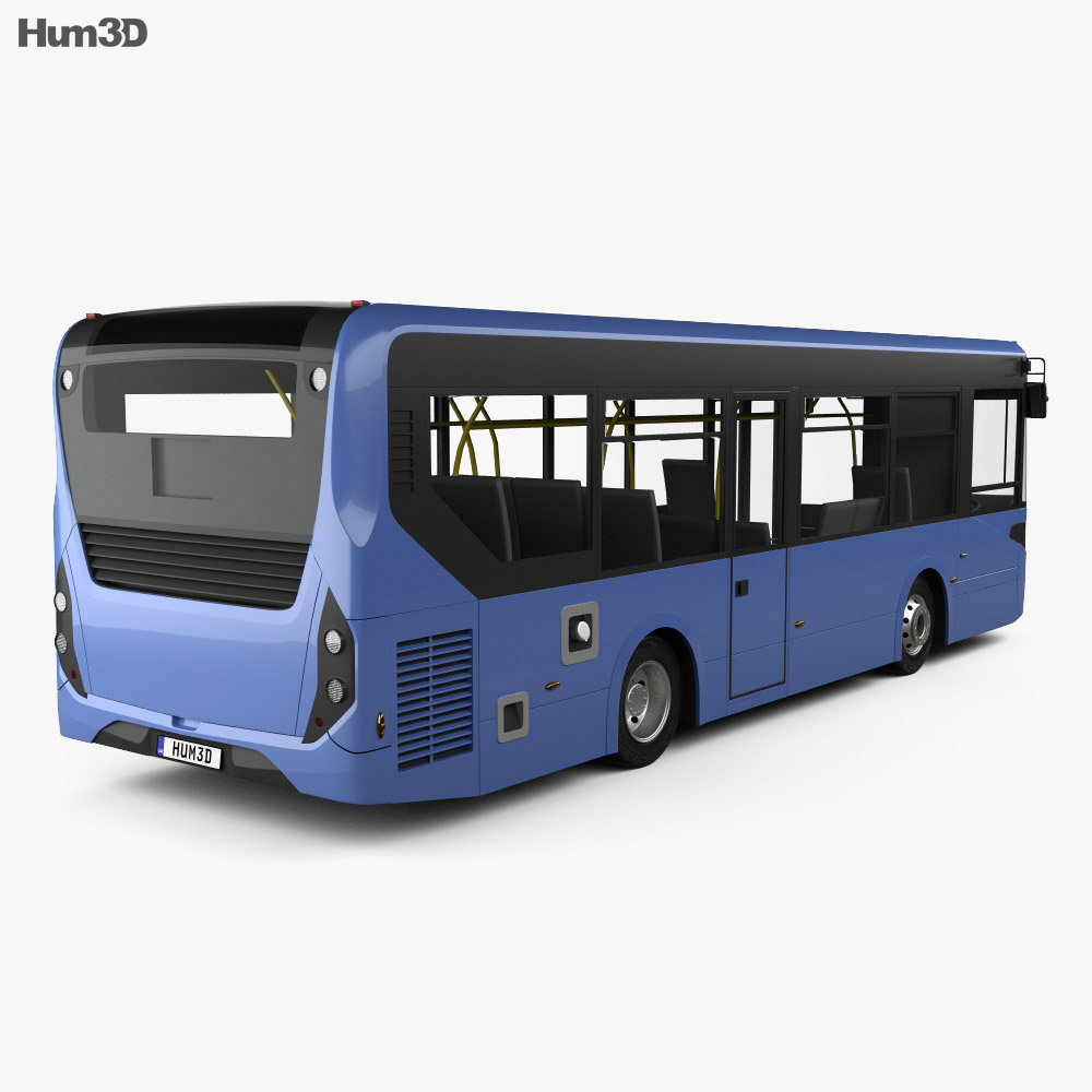 Alexander Dennis Enviro200 bus 2016 3D model - Vehicles on Hum3D