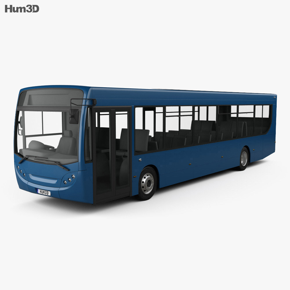 Alexander Dennis Enviro300 bus 2016 3D model - Vehicles on Hum3D