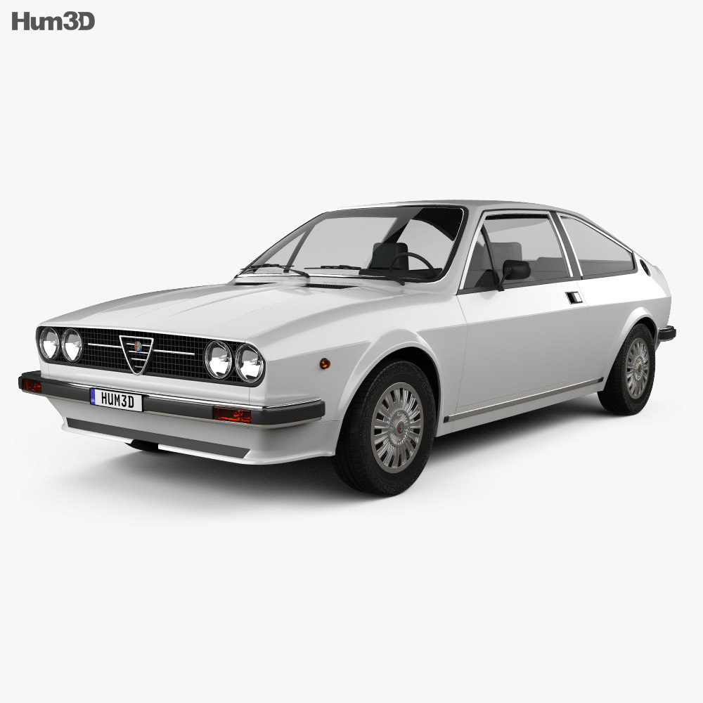 Alfa Romeo Sprint 1976 3Dモデル