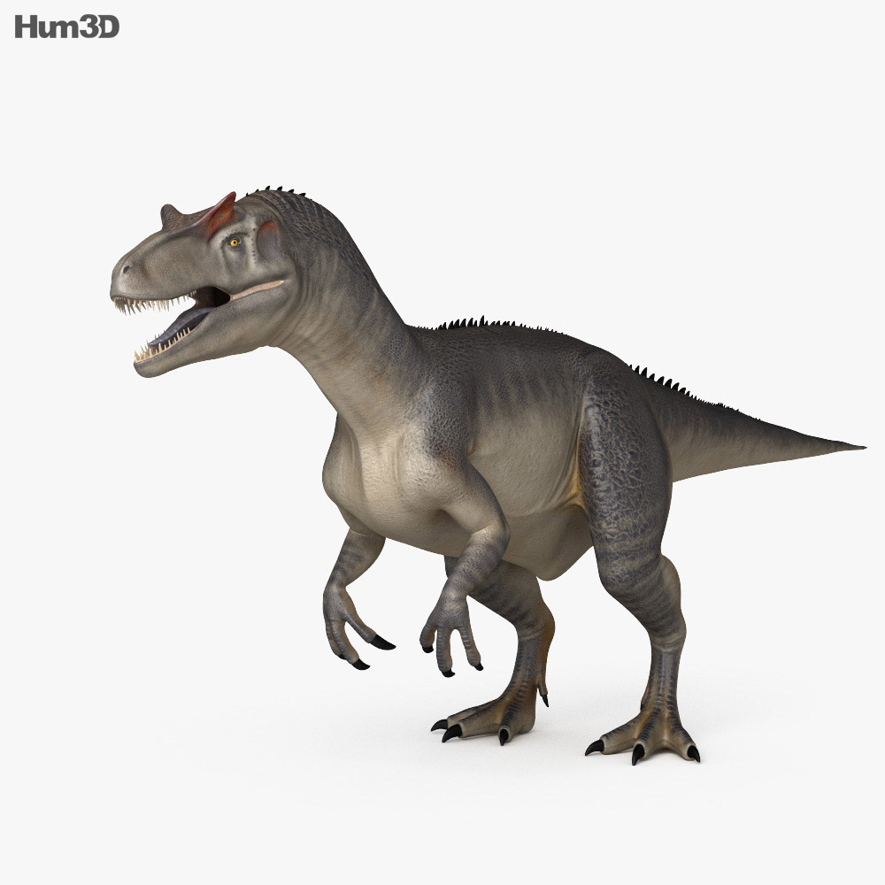 アロサウルス 3Dモデル