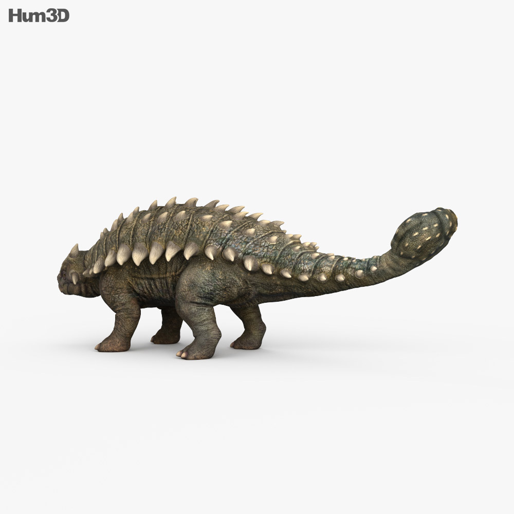 Ankylosaurus HD Modelo 3d