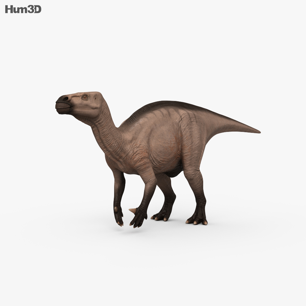 Iguanodon HD 3d model