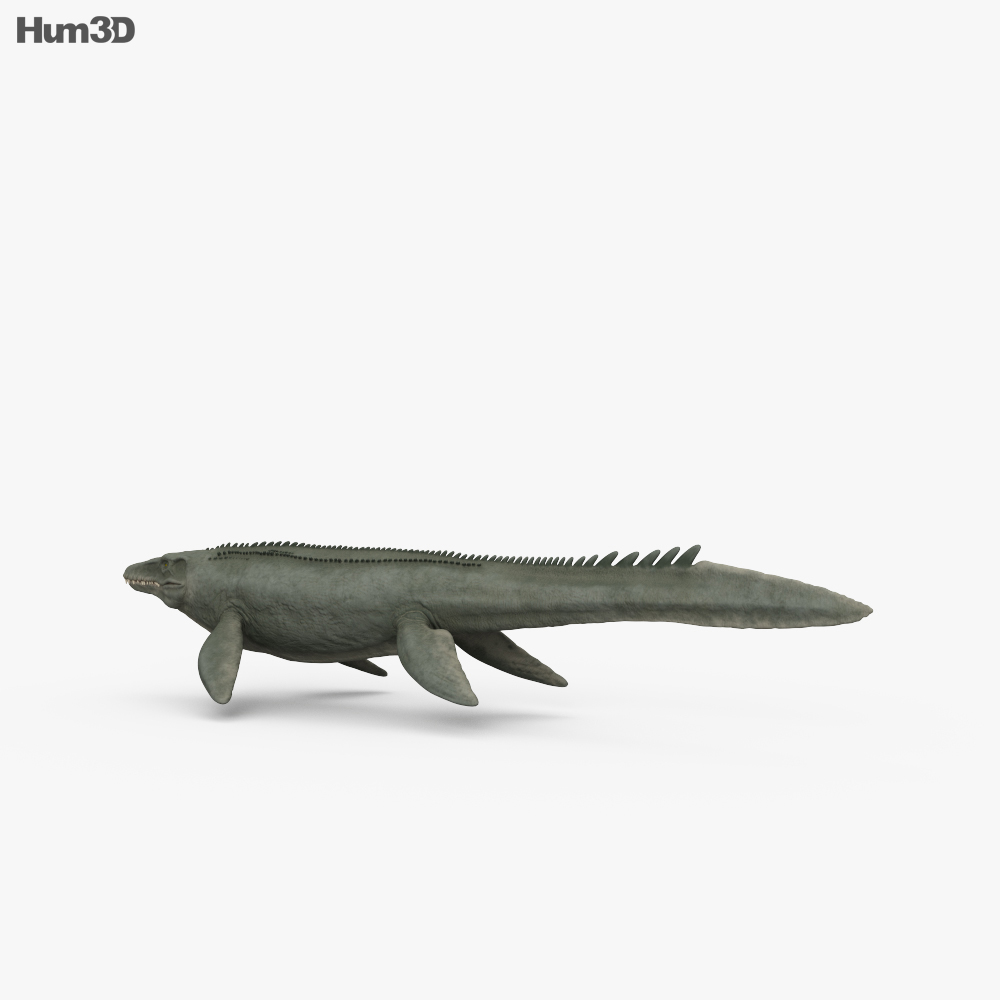 Мозазавр 3D модель