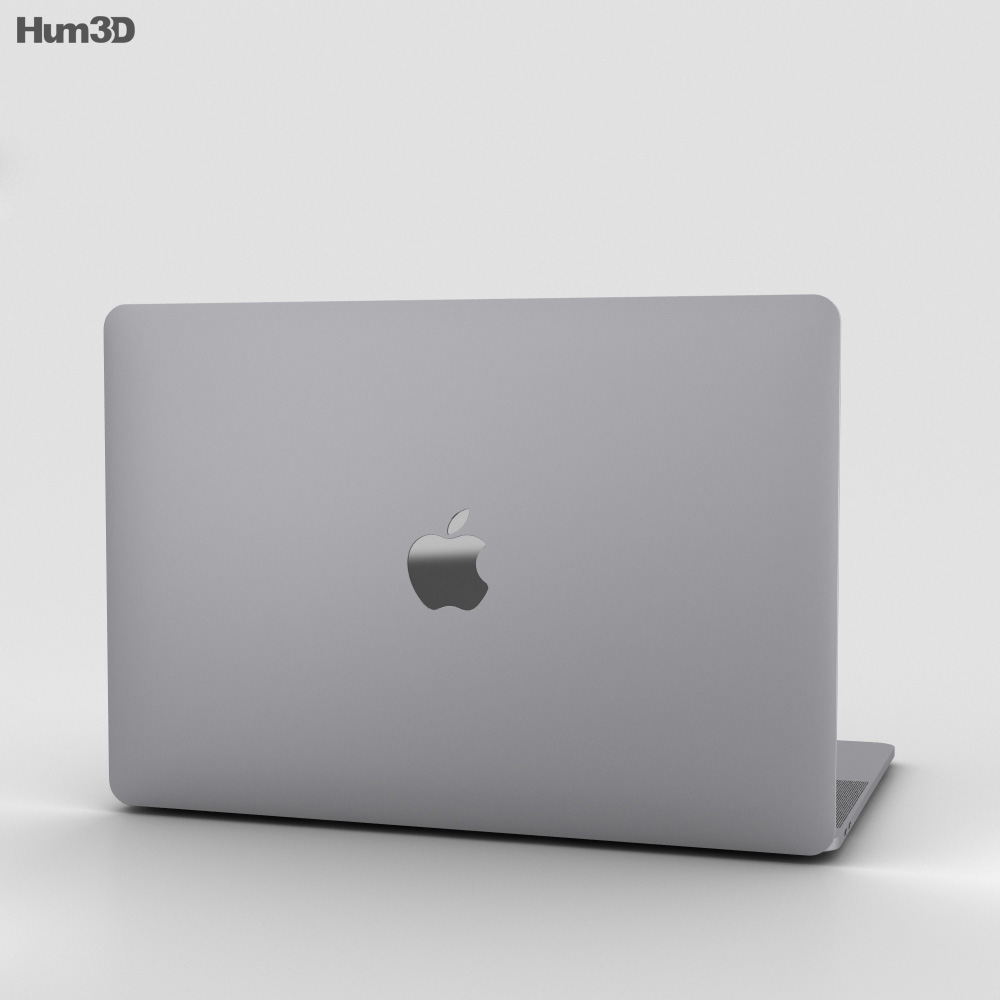 Apple MacBook Pro 15 inch (2016) Space Gray 3D model - Electronics on Hum3D