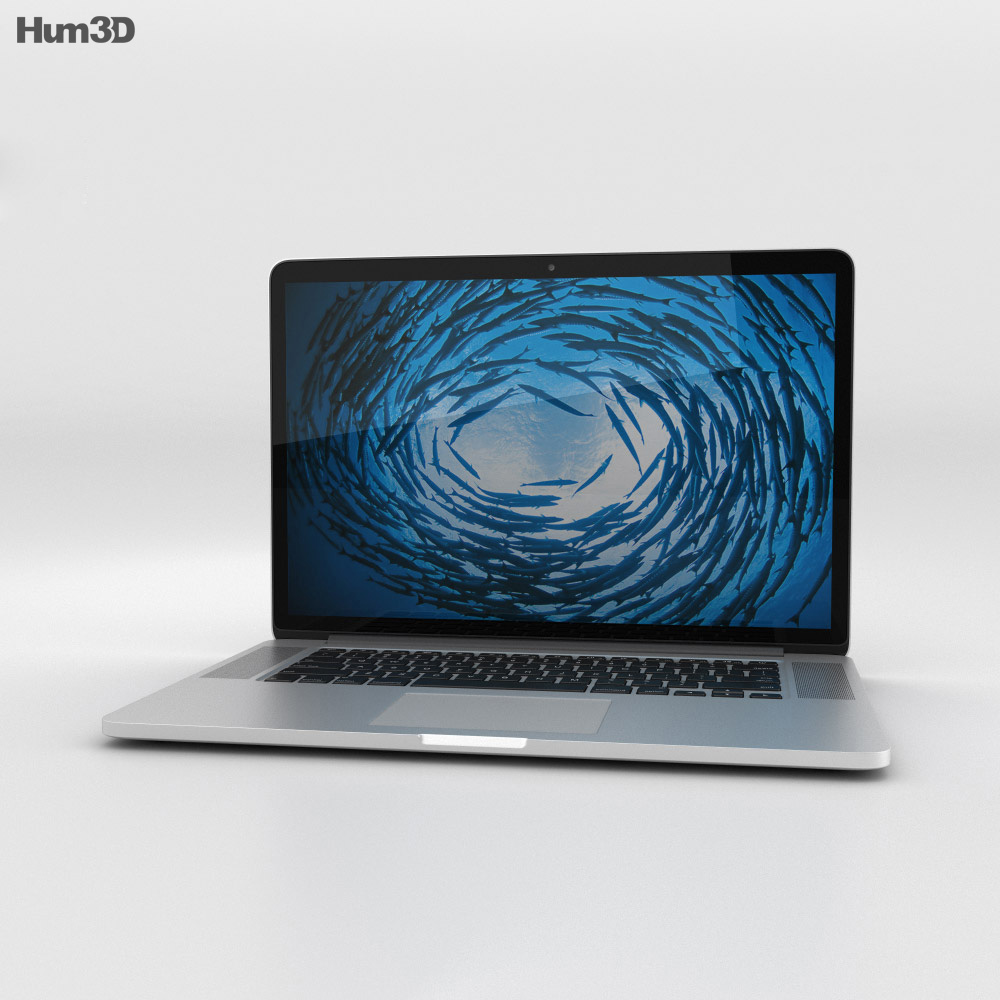 Apple MacBook Pro with Retina display 15 inch 2014 3D模型