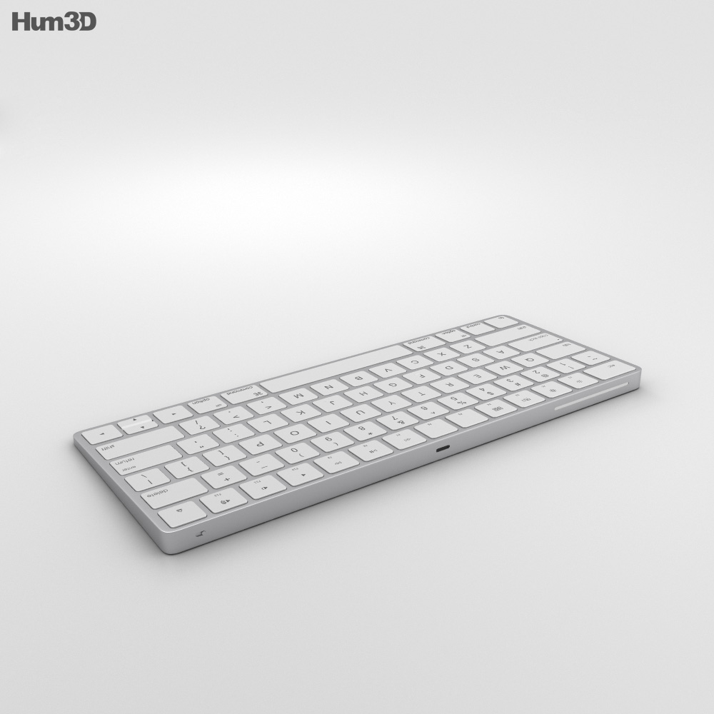 Apple Magic Keyboard 3d model