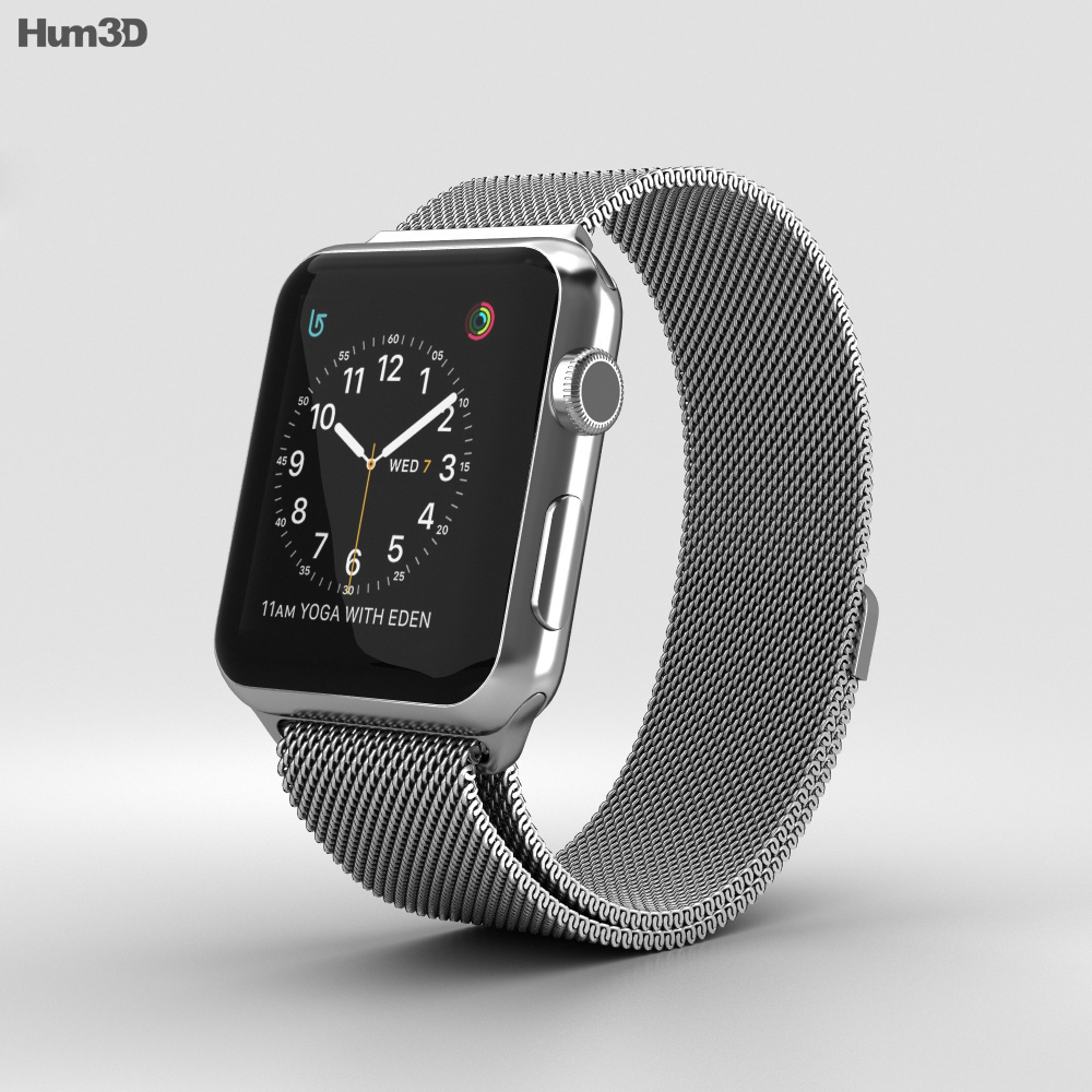 apple watch series 3 42mm stainless steel case