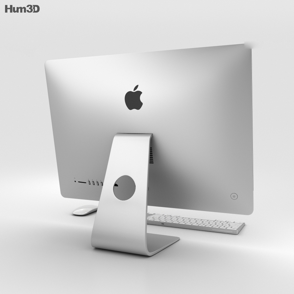 Apple iMac 21.5-inch (2017) Retina 4K 3d model
