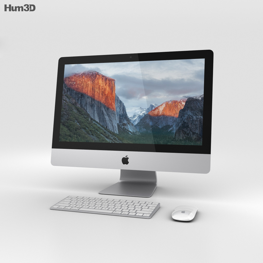 Apple iMac 21.5-inch 3d model
