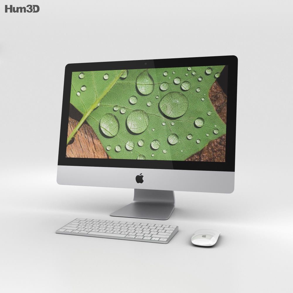 Apple iMac 21.5-inch Retina 4K 3d model