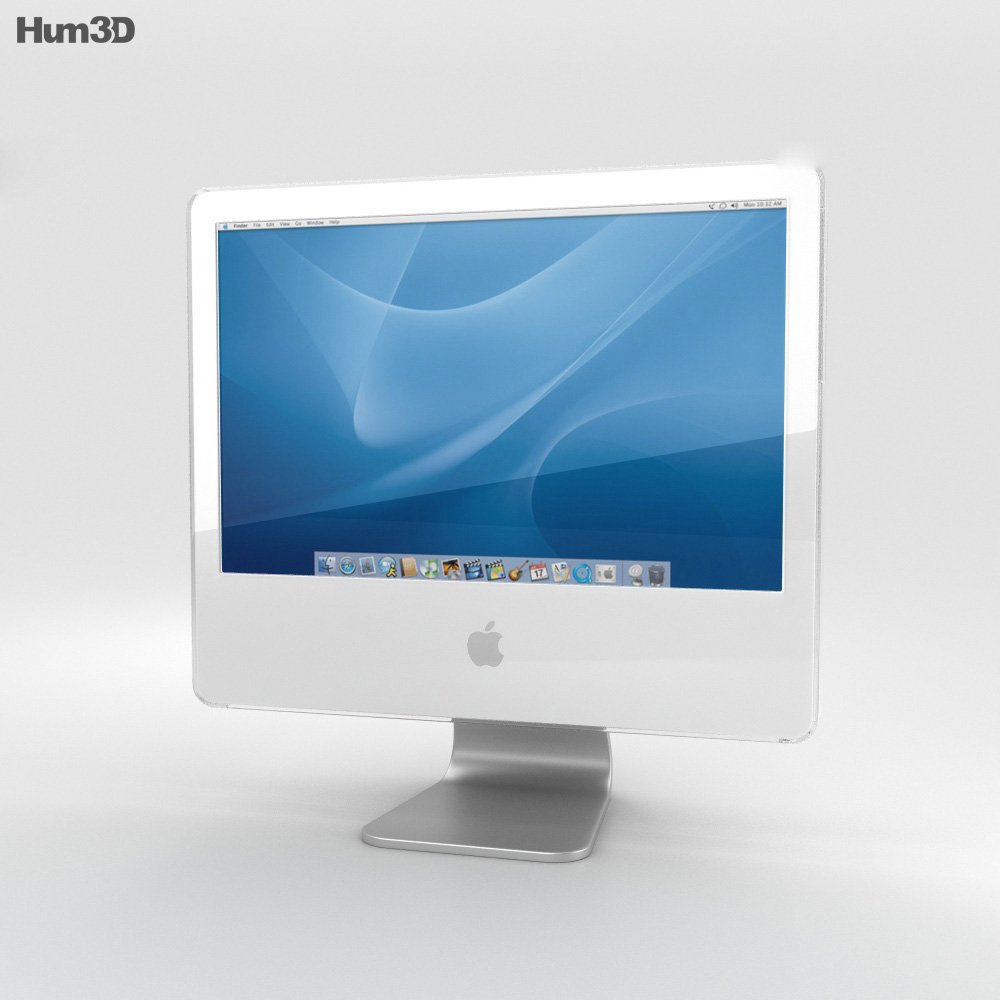Apple iMac G5 2004 3Dモデル