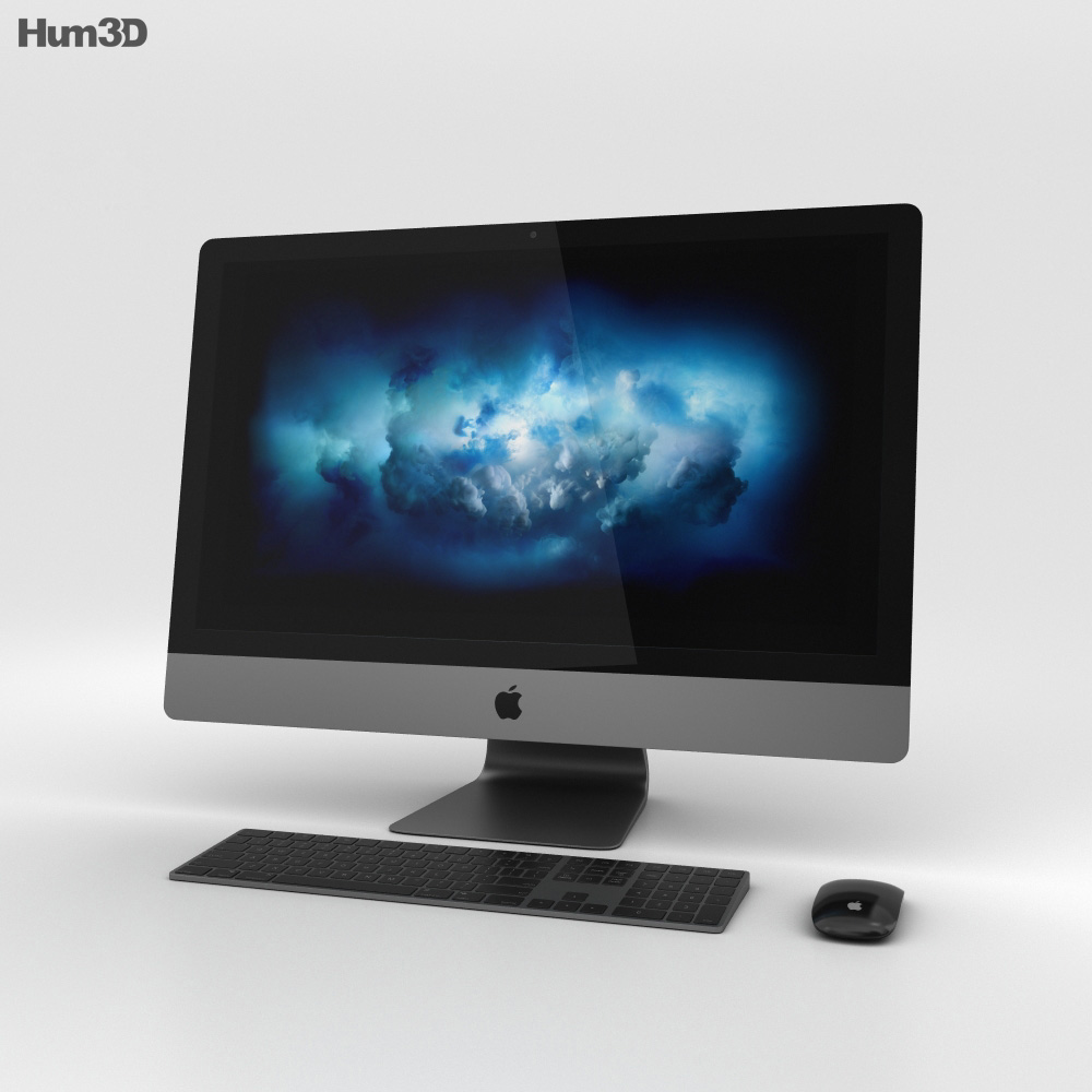 Apple iMac Pro Modèle 3d