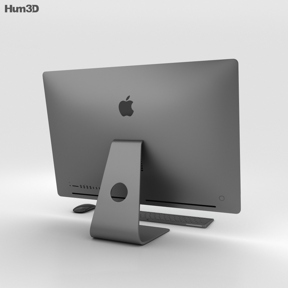 Apple iMac Pro 3D model