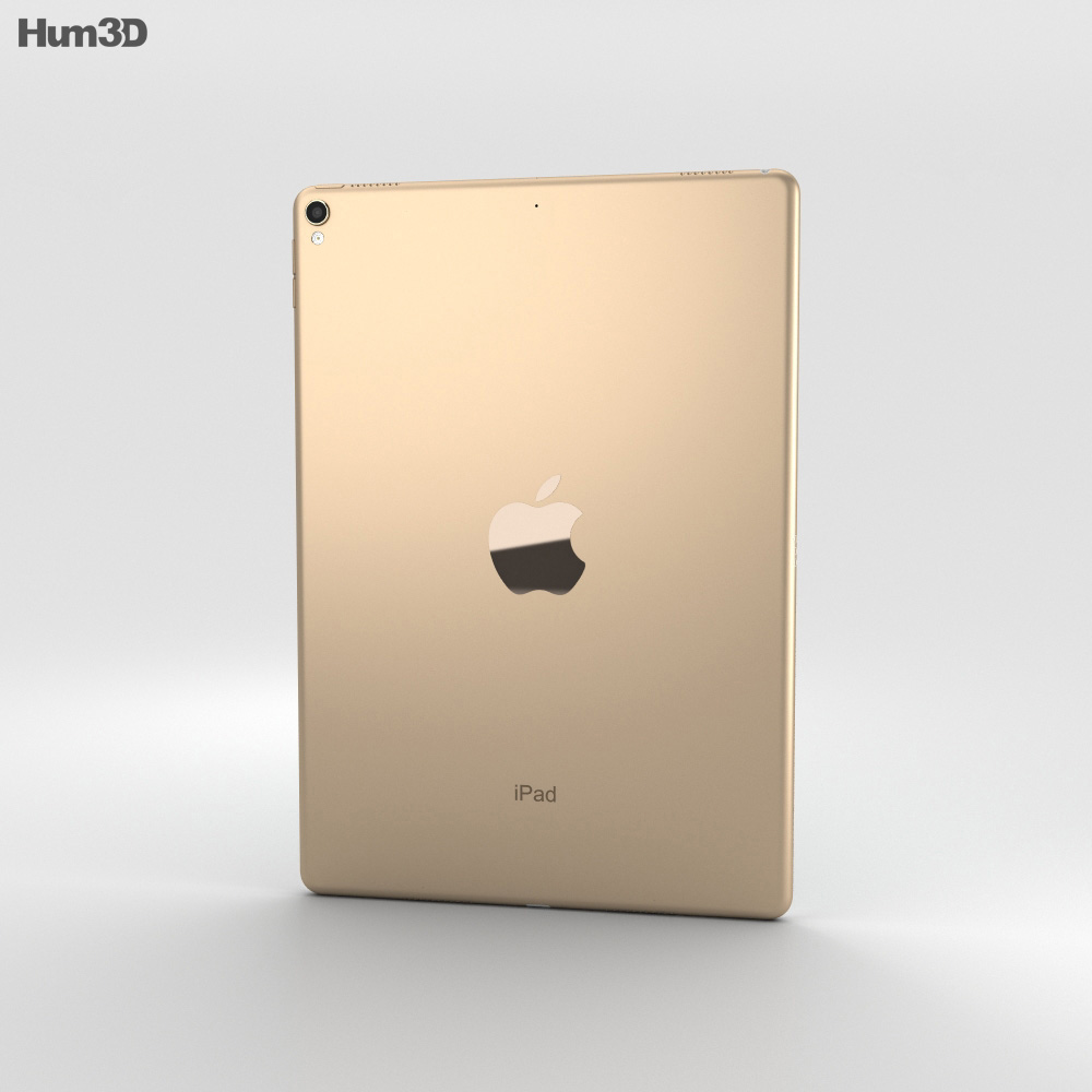 Apple iPad Pro 10.5-inch (2017) Gold 3d model