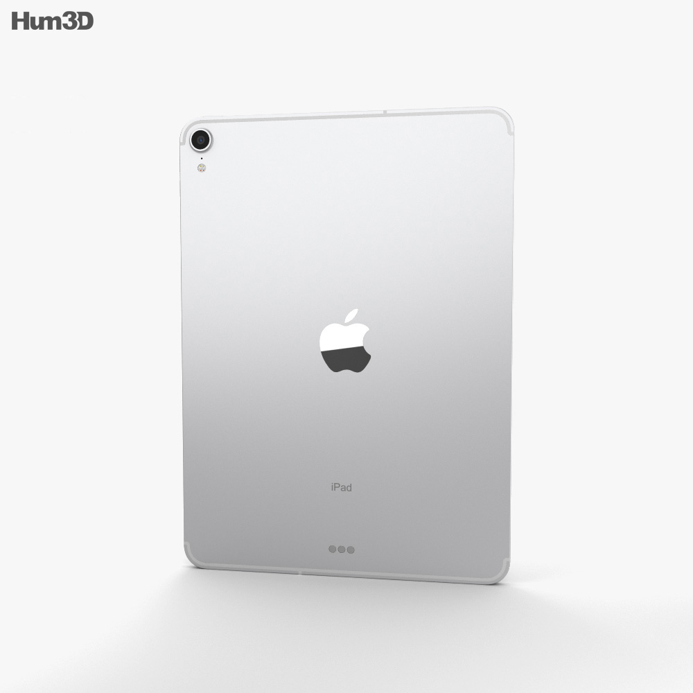 Apple iPad Pro 11-inch (2018) Silver 3d model
