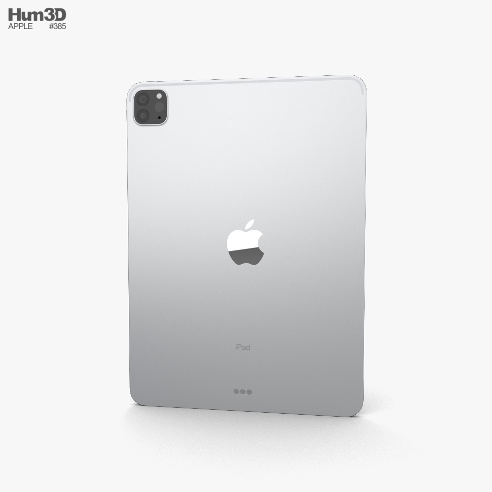 Apple Ipad Pro 11 Inch Silver 3d Model Electronics On Hum3d