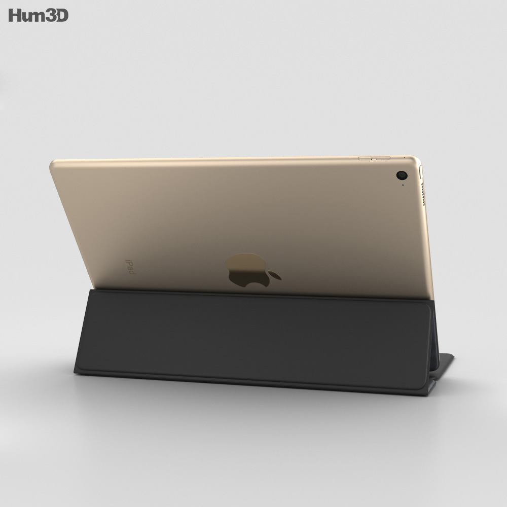 Apple iPad Pro 12.9-inch Gold 3d model