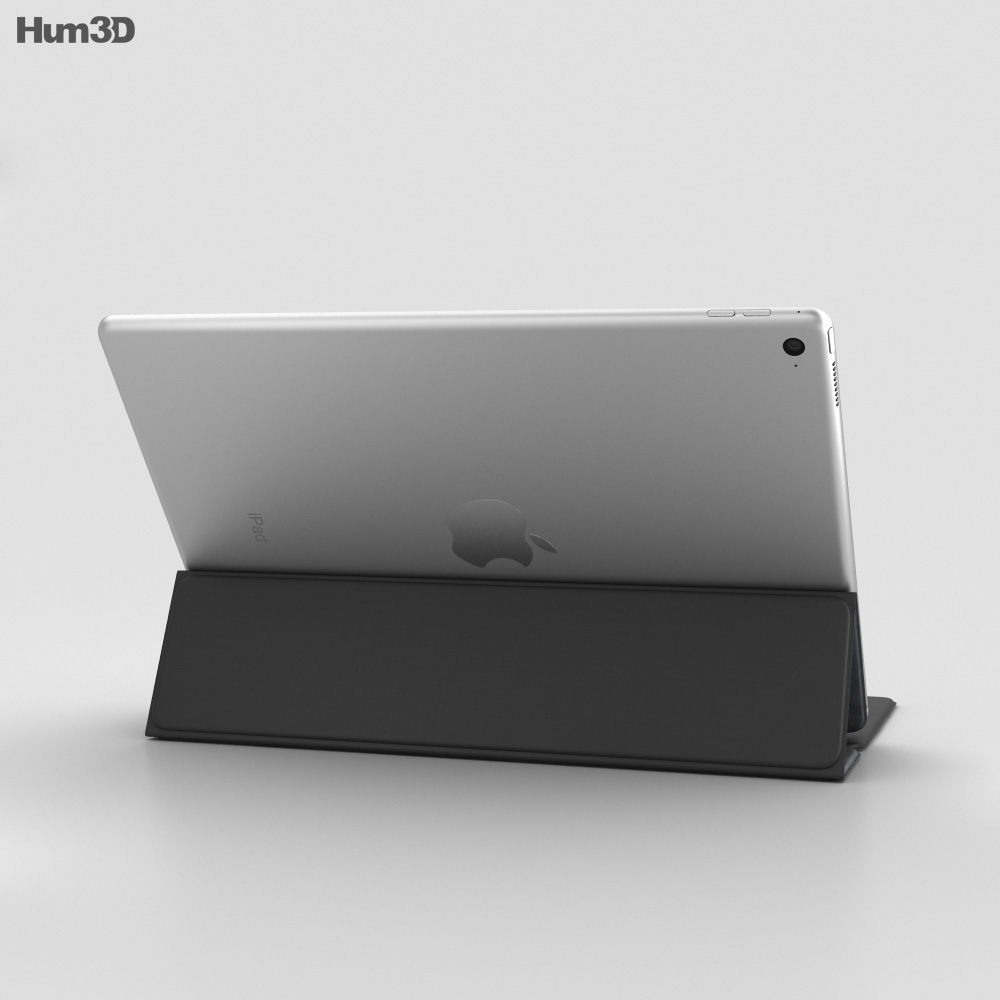 Apple iPad Pro 12.9-inch Silver 3d model