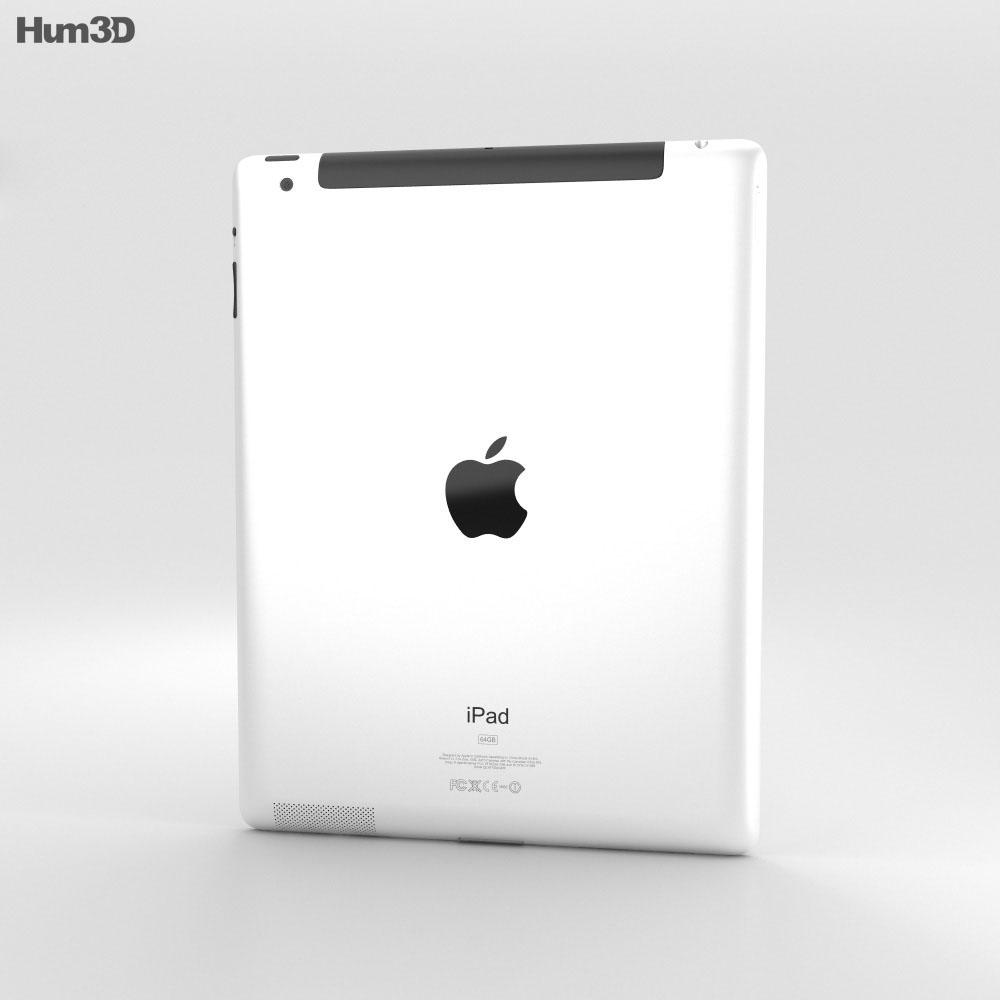 Apple iPad 2 WiFi 3G 3d model