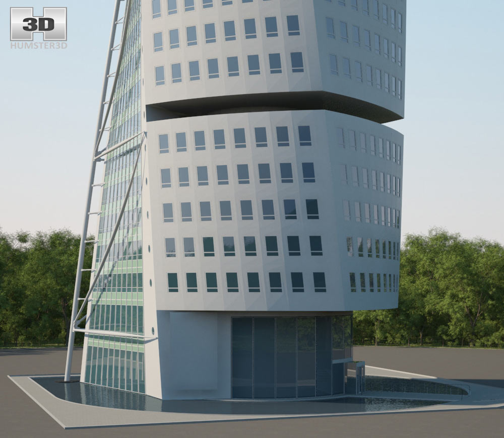 Turning Torso 3D Model - Architecture On Hum3D