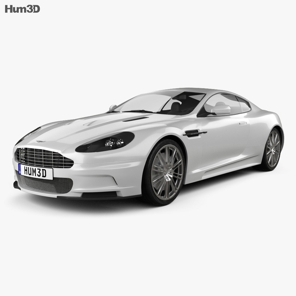 Aston Martin DBS 2015 3D-Modell