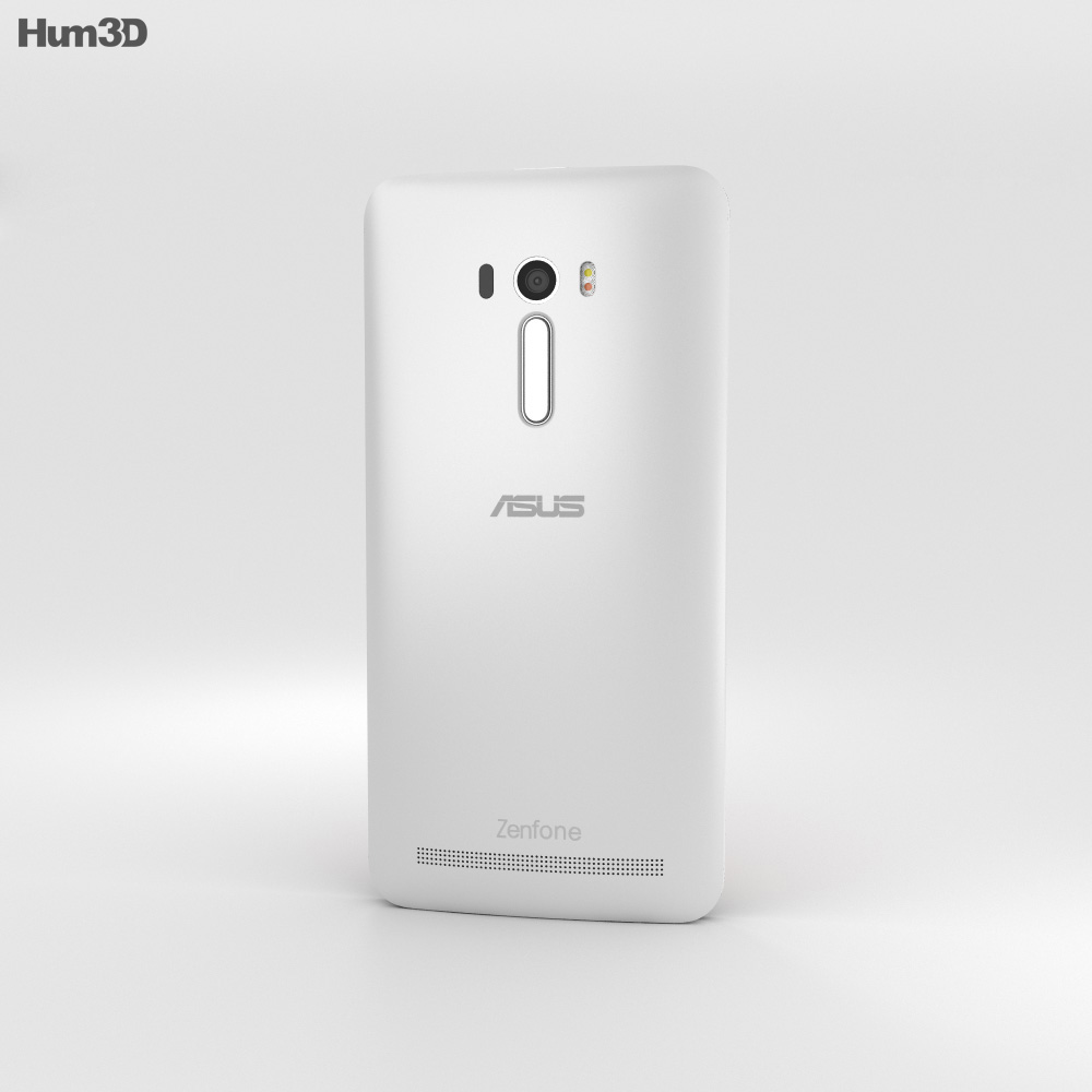 Asus Zenfone Selfie (ZD551KL) Pure White 3Dモデル