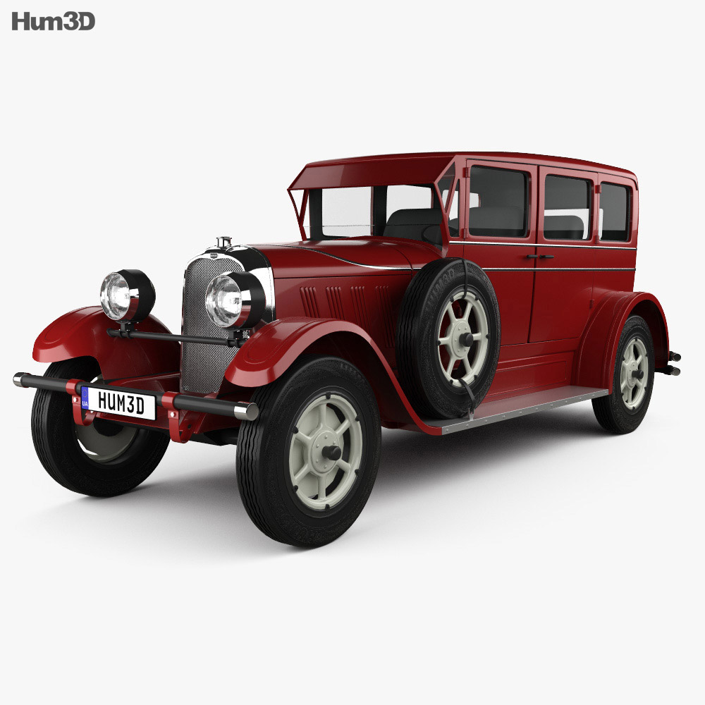 Auburn 8-88 1928 3D 모델 