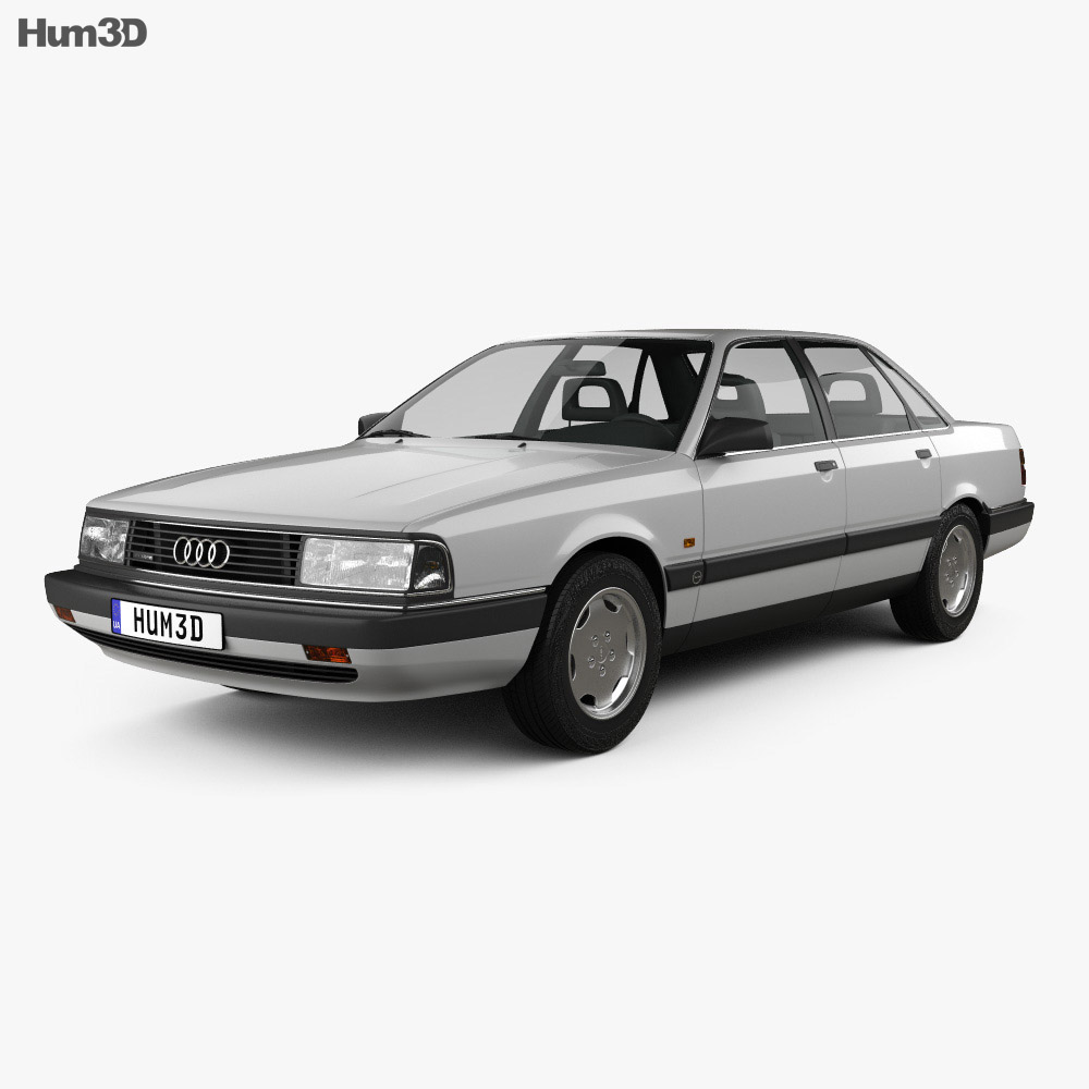Audi 200 轿车 1983 3D模型